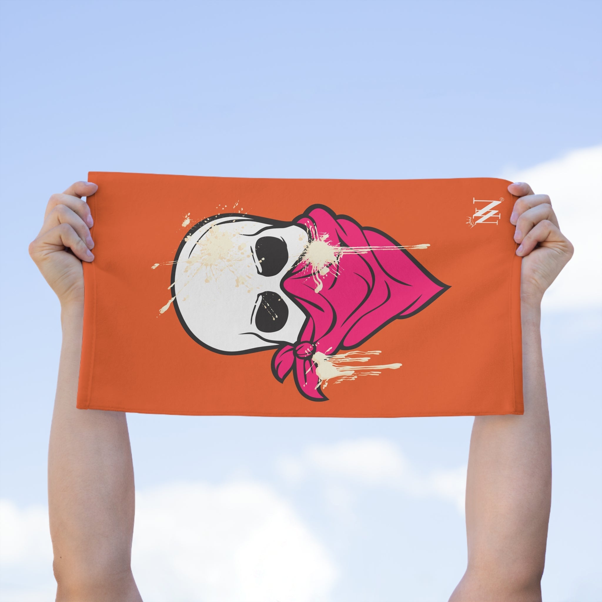 Cum Bandit Orange | Mix & Match Soft Fun-Flirty Lovers’ Towels