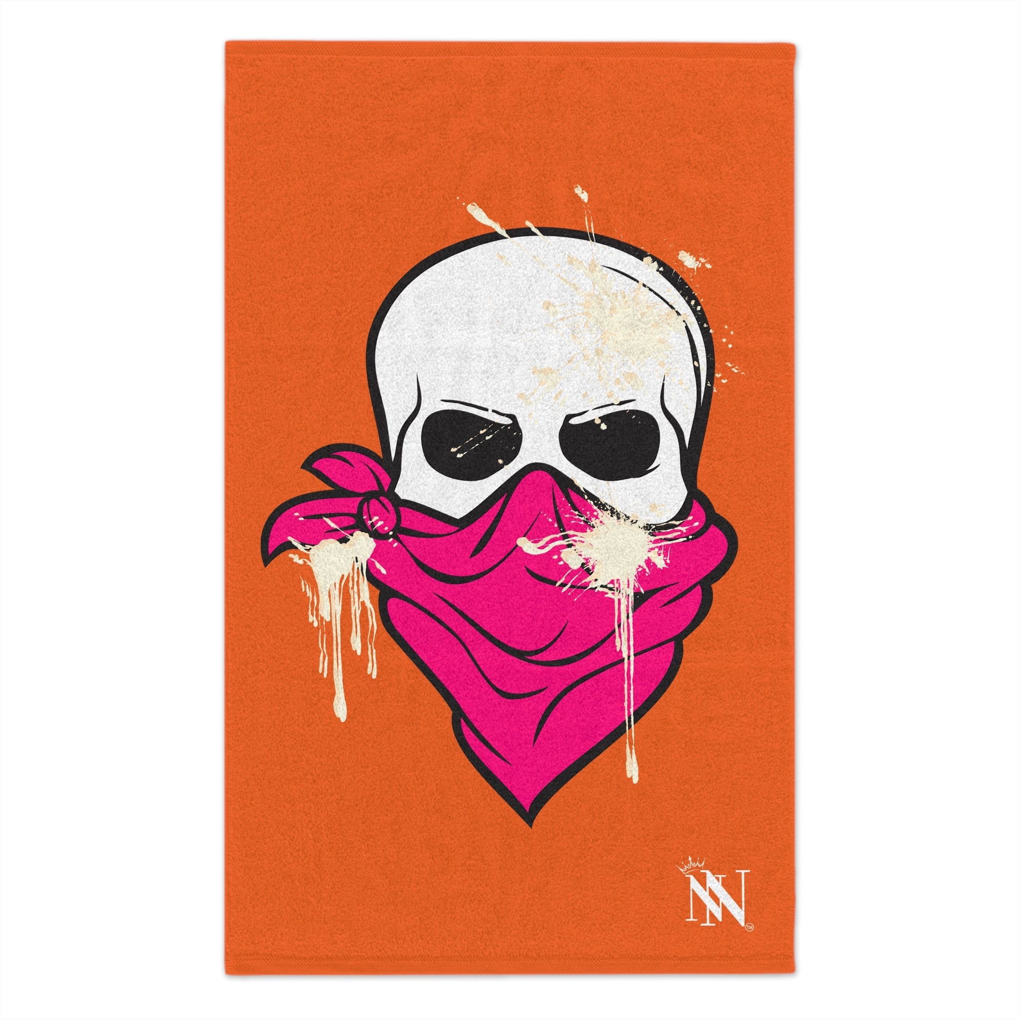 Cum Bandit Orange | Mix & Match Soft Fun-Flirty Lovers’ Towels