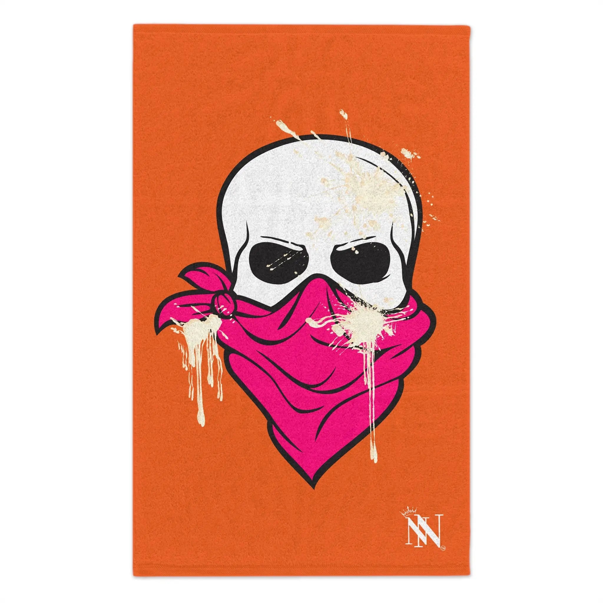 Cum Bandit Orange | Mix & Match Soft Fun-Flirty Lovers’ Towels