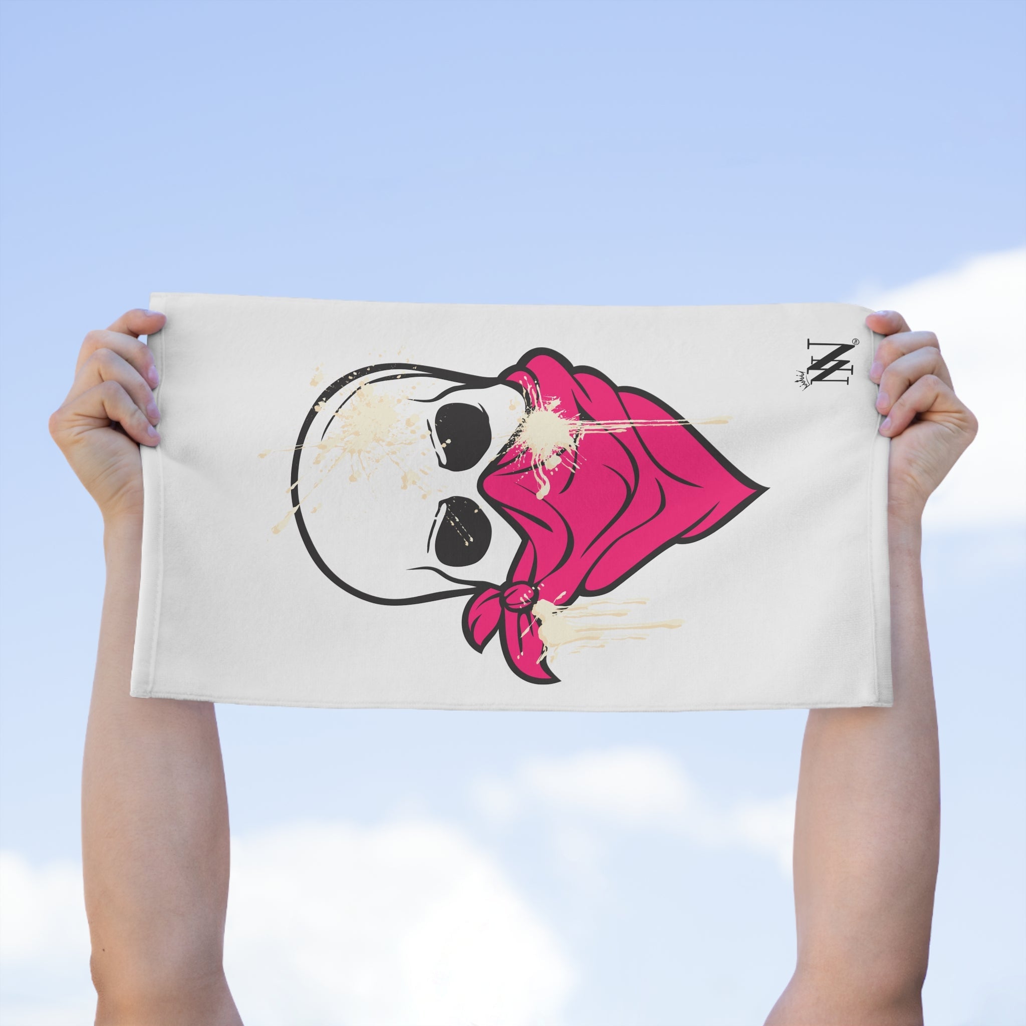 Cum Bandit White | Mix & Match Soft Fun-Flirty Lovers’ Towels