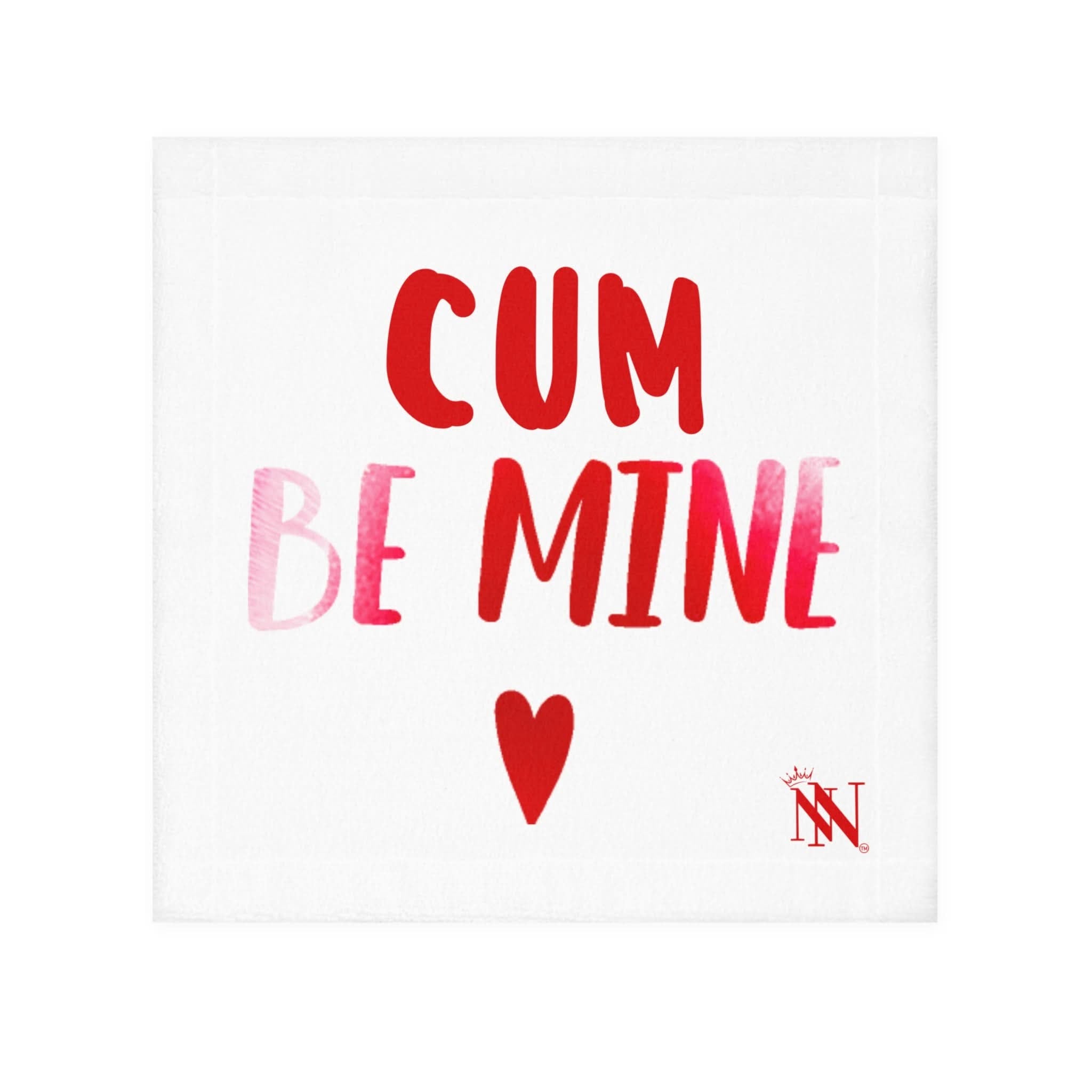 Cum Be Mine | Mix & Match Lils’ Fun-Flirty Lovers’ Towels