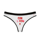 Cum Be Mine | Mix & Match Women’s Fun-Flirty Lovers’ Thongs