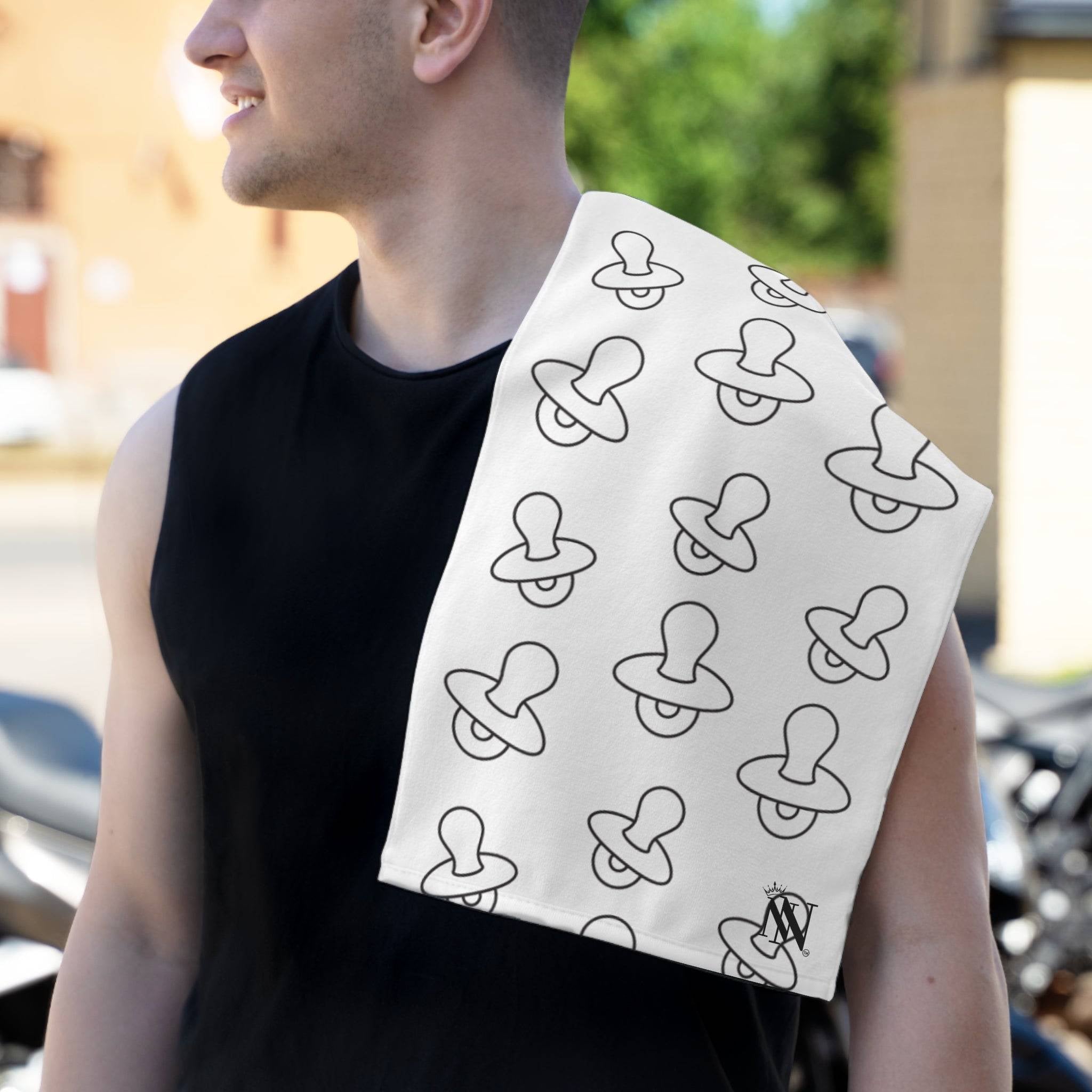 Cum Binky Pattern | Mix & Match Soft Fun-Flirty Lovers’ Towels