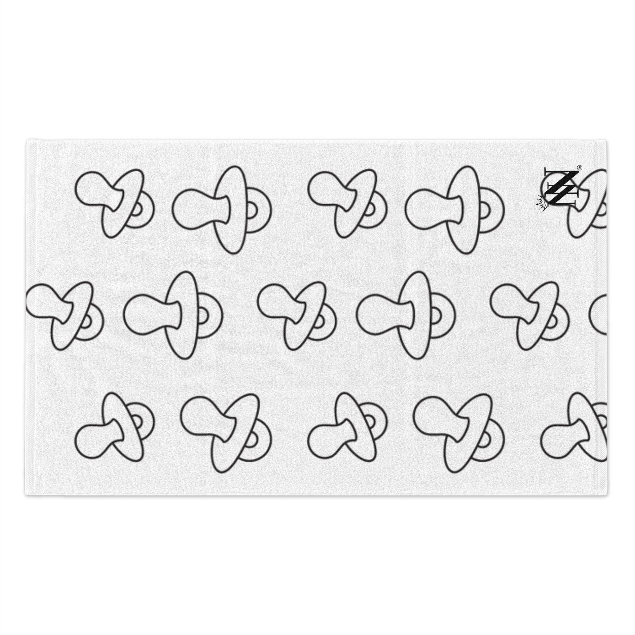 Cum Binky Pattern | Mix & Match Soft Fun-Flirty Lovers’ Towels