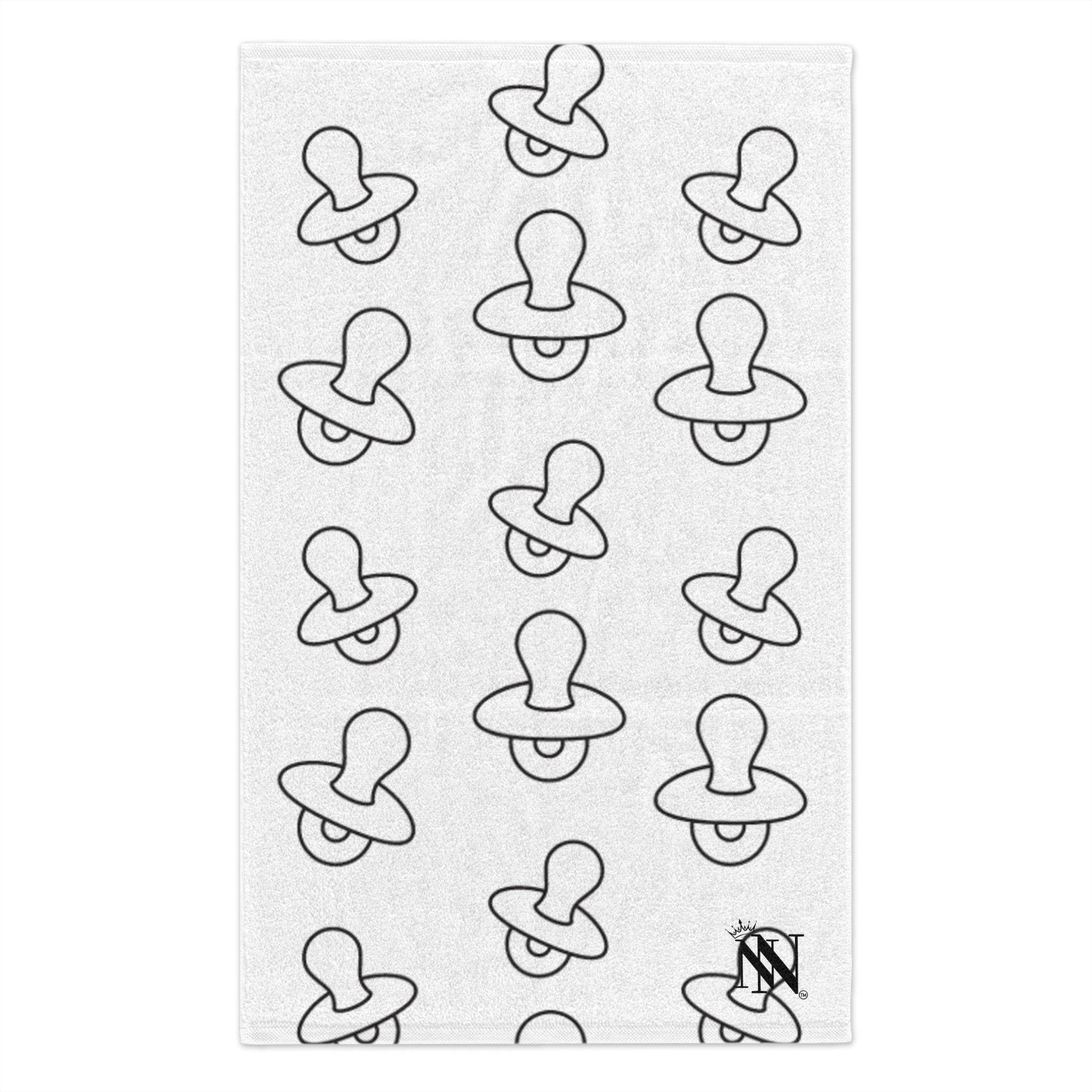 Cum Binky Pattern | Mix & Match Soft Fun-Flirty Lovers’ Towels