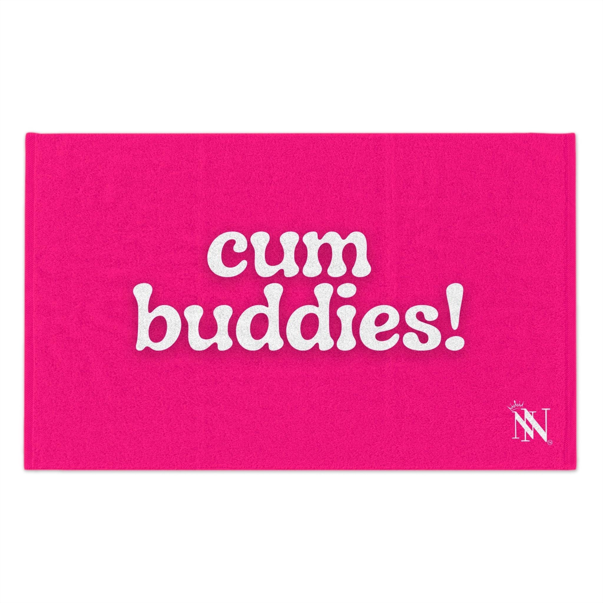 Cum Buddies! Pink Mix & Match Soft Sex Towels | Flirty Lovers’ Gifts