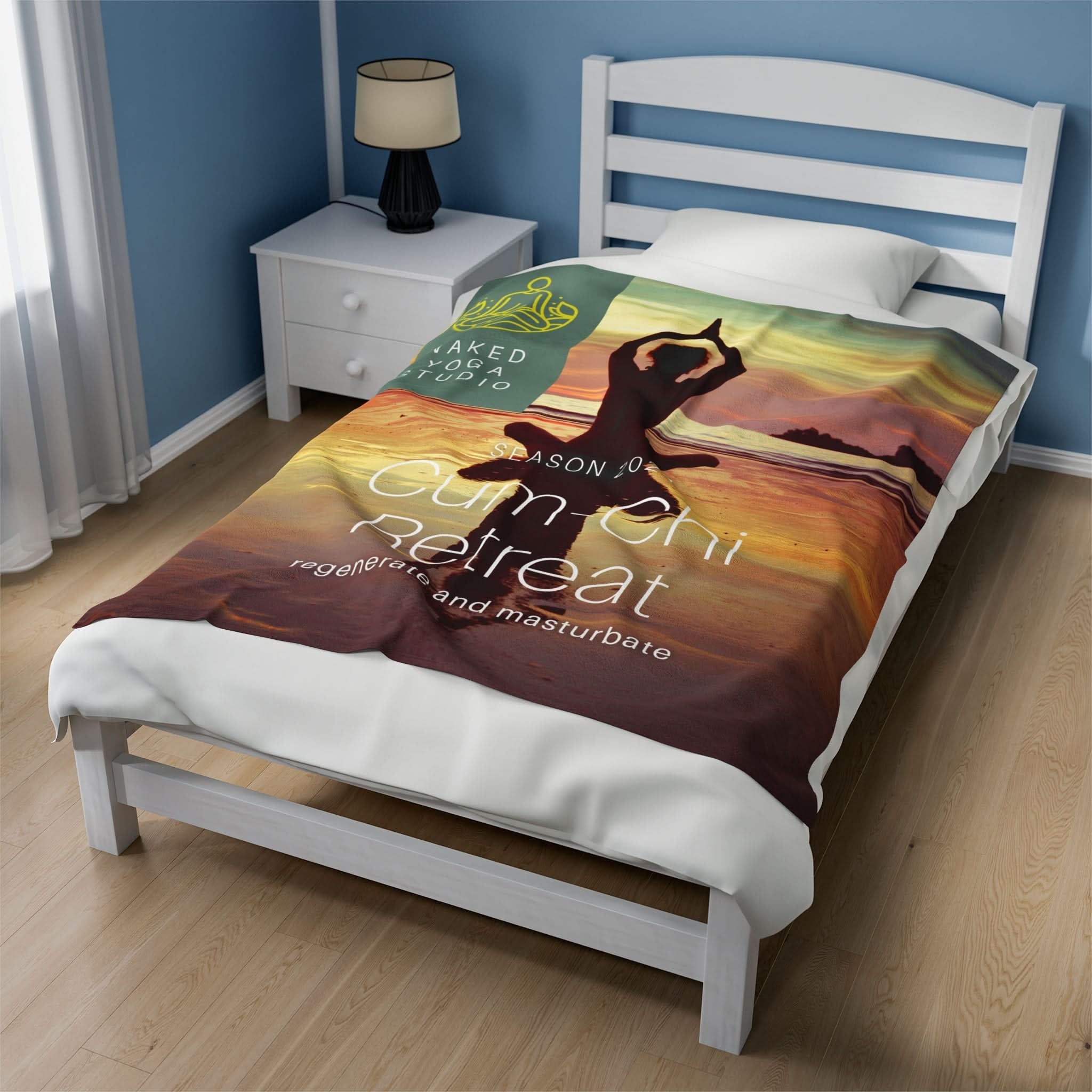 Cum-Chi Retreat | Mix & Match Fun-Flirty Lovers’ Blankets