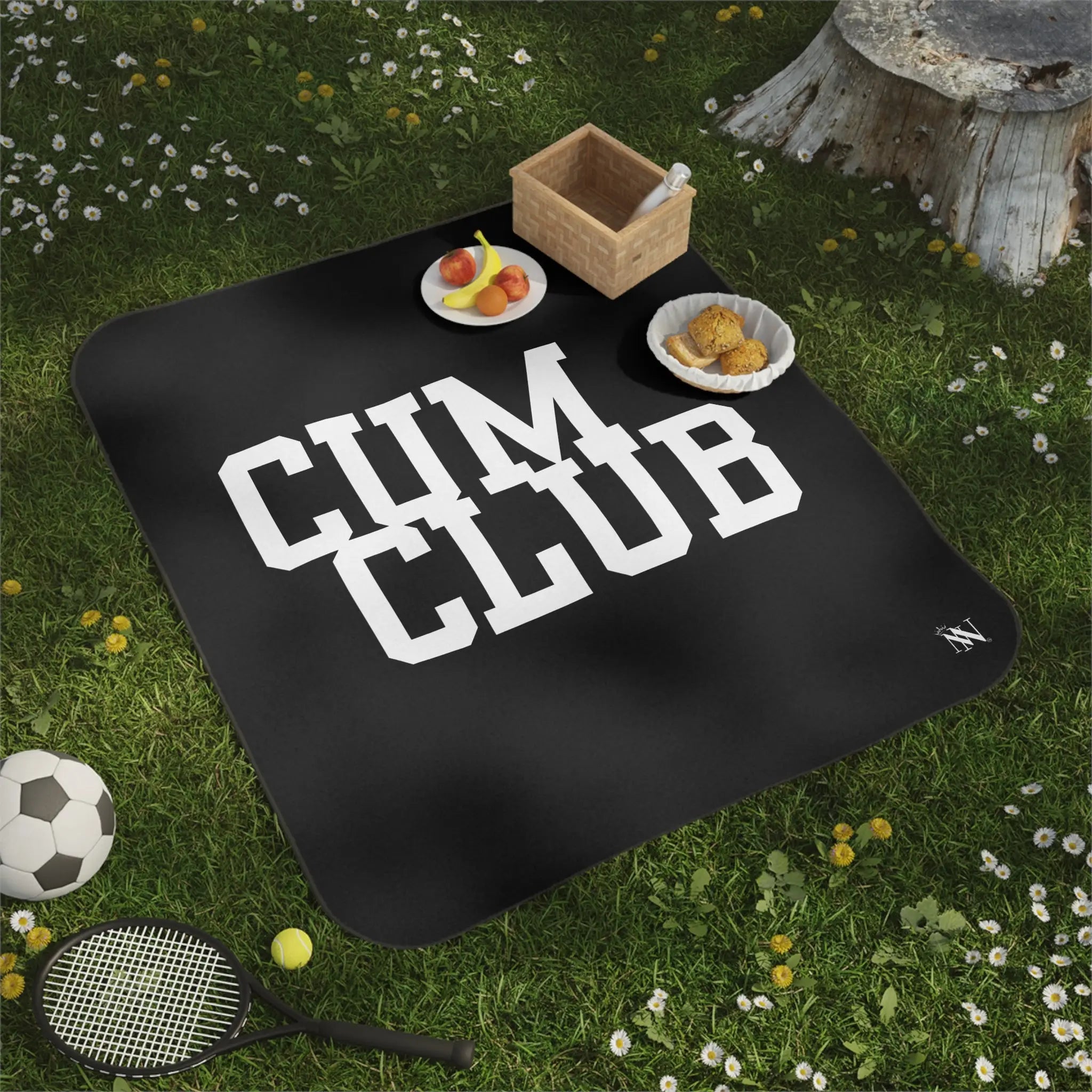 Cum Club | Mix Match Fun-Flirty Lovers’ Water-Resistant Blankets