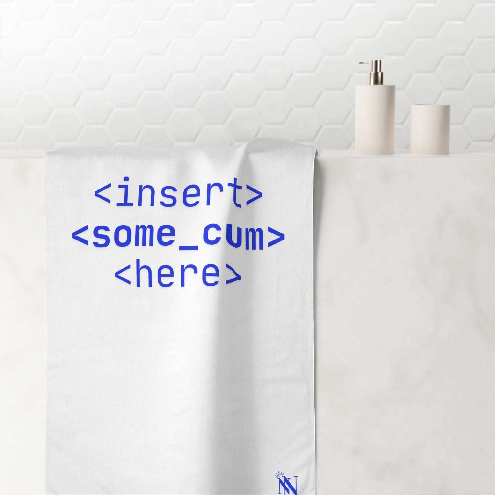 Cum Code | Mix & Match Naughty XL Fun-Flirty Lovers’ Towels