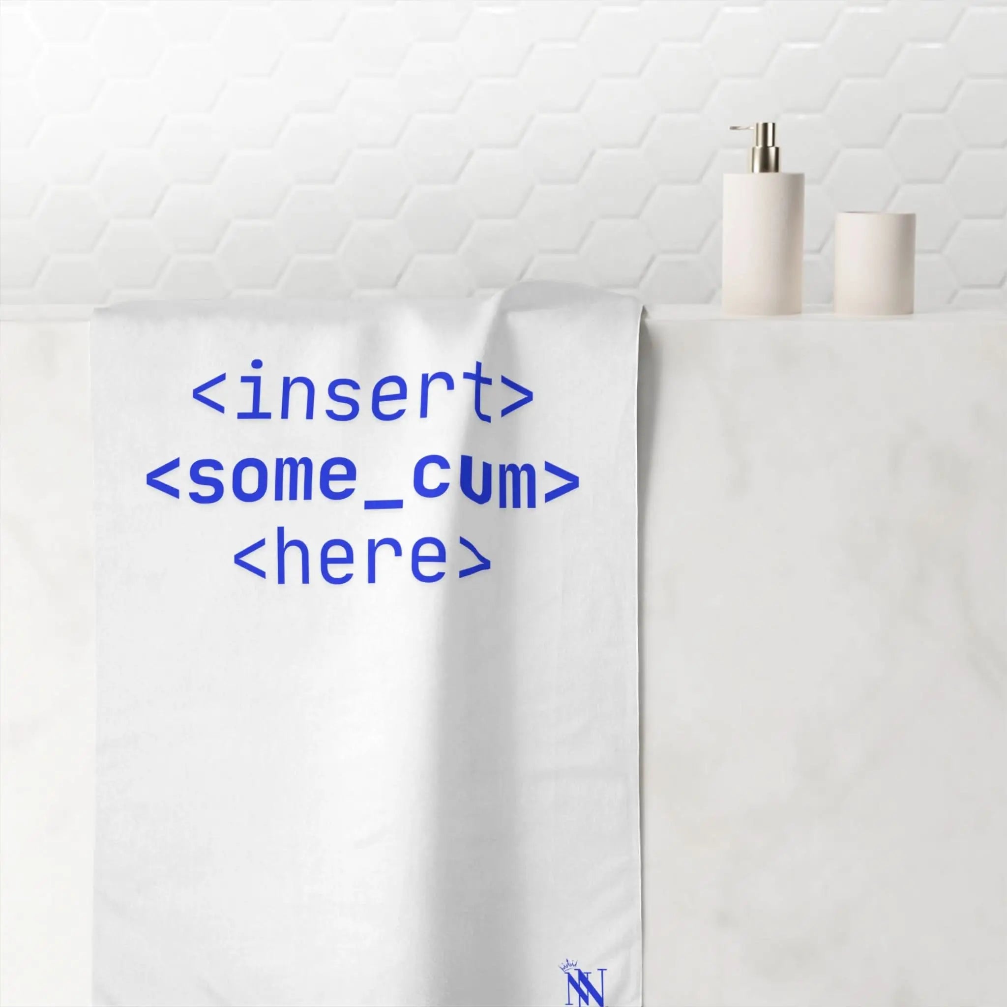 Cum Code | Mix & Match Naughty XL Fun-Flirty Lovers’ Towels