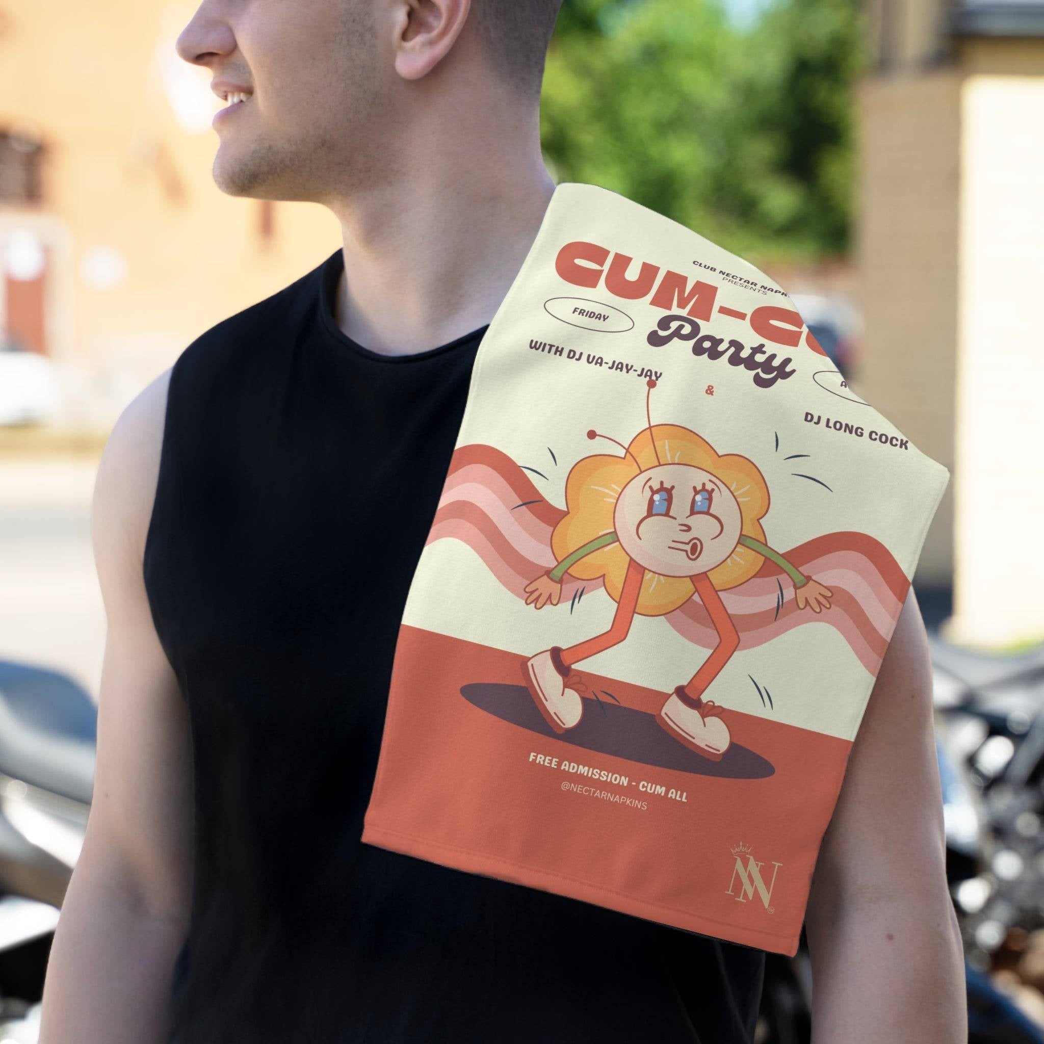 Cum-Cum Party | Mix & Match Soft Fun-Flirty Lovers’ Towels