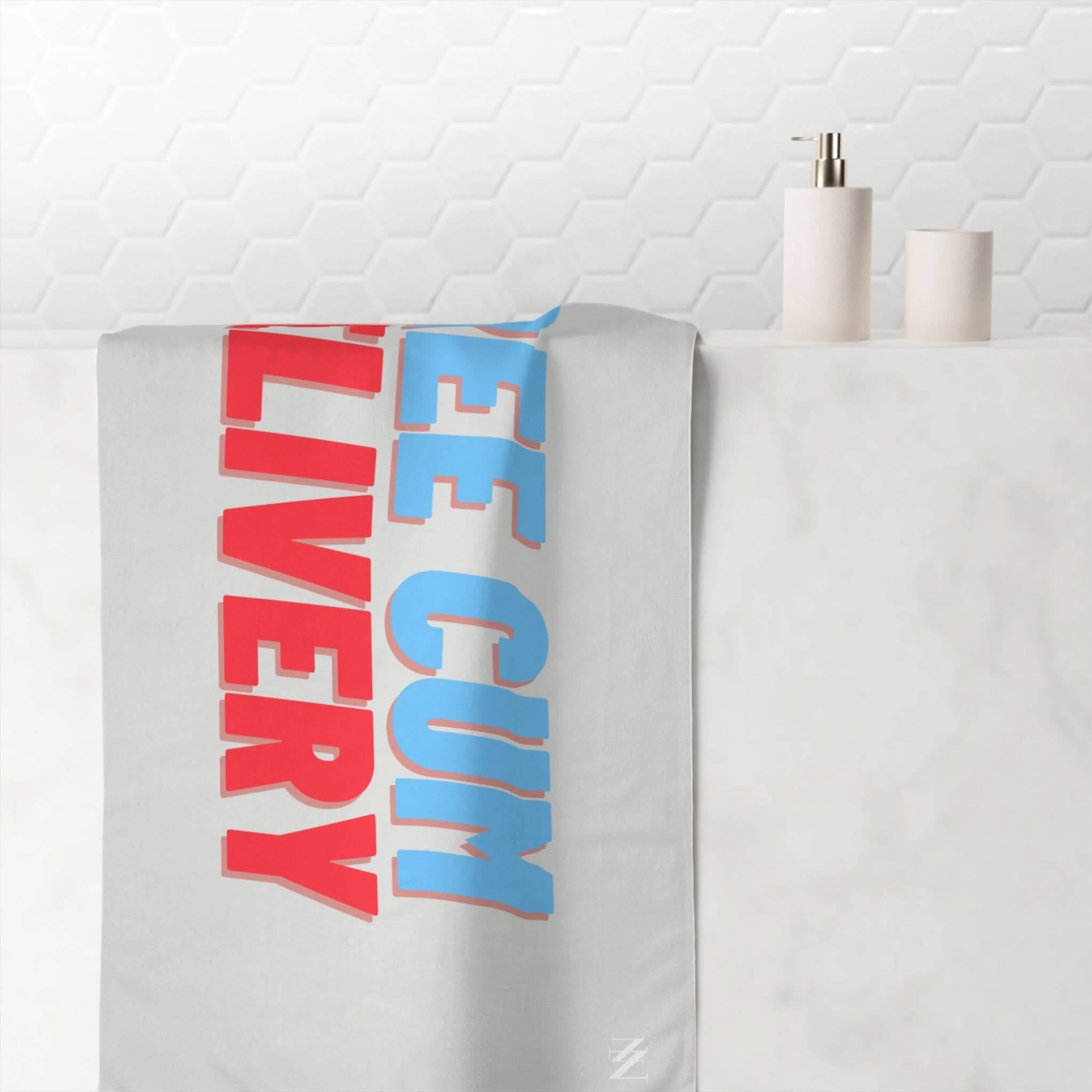 Cum Delivery | Mix & Match Naughty XL Fun-Flirty Lovers’ Towels
