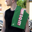 Cum Do It! Green | Mix & Match Soft Fun-Flirty Lovers’ Towels