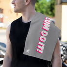 Cum Do It! Grey | Mix & Match Soft Fun-Flirty Lovers’ Towels