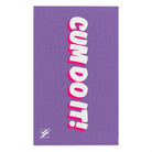 Cum Do It! Lavendar | Mix & Match Soft Fun-Flirty Lovers’ Towels