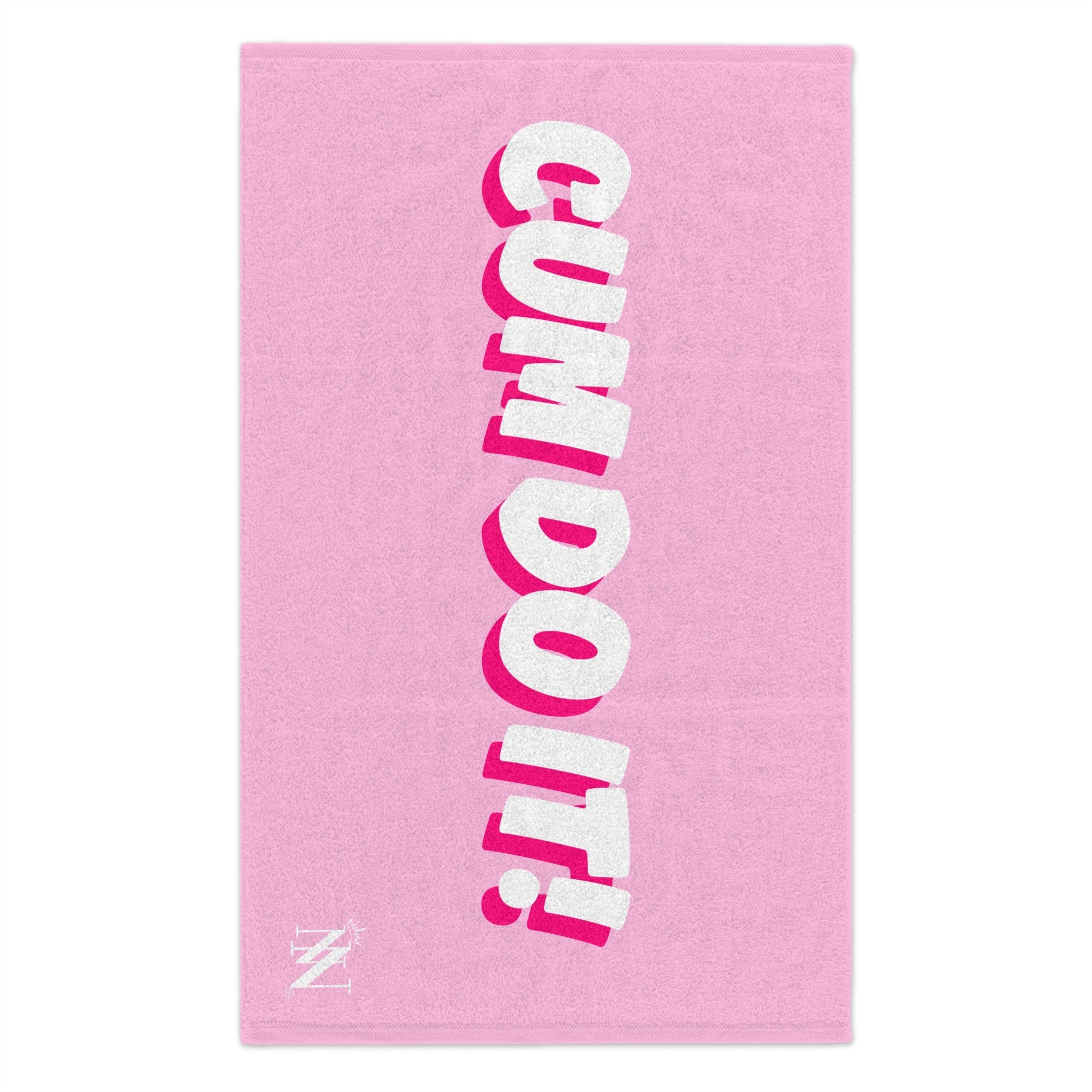Cum Do It! Light Pink | Mix & Match Soft Fun-Flirty Lovers’ Towels