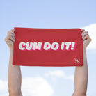 Cum Do It! Red | Mix & Match Soft Fun-Flirty Lovers’ Towels