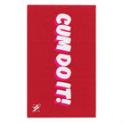 Cum Do It! Red | Mix & Match Soft Fun-Flirty Lovers’ Towels