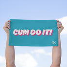 Cum Do It! Teal | Mix & Match Soft Fun-Flirty Lovers’ Towels