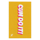 Cum Do It! Yellow | Mix & Match Soft Fun-Flirty Lovers’ Towels
