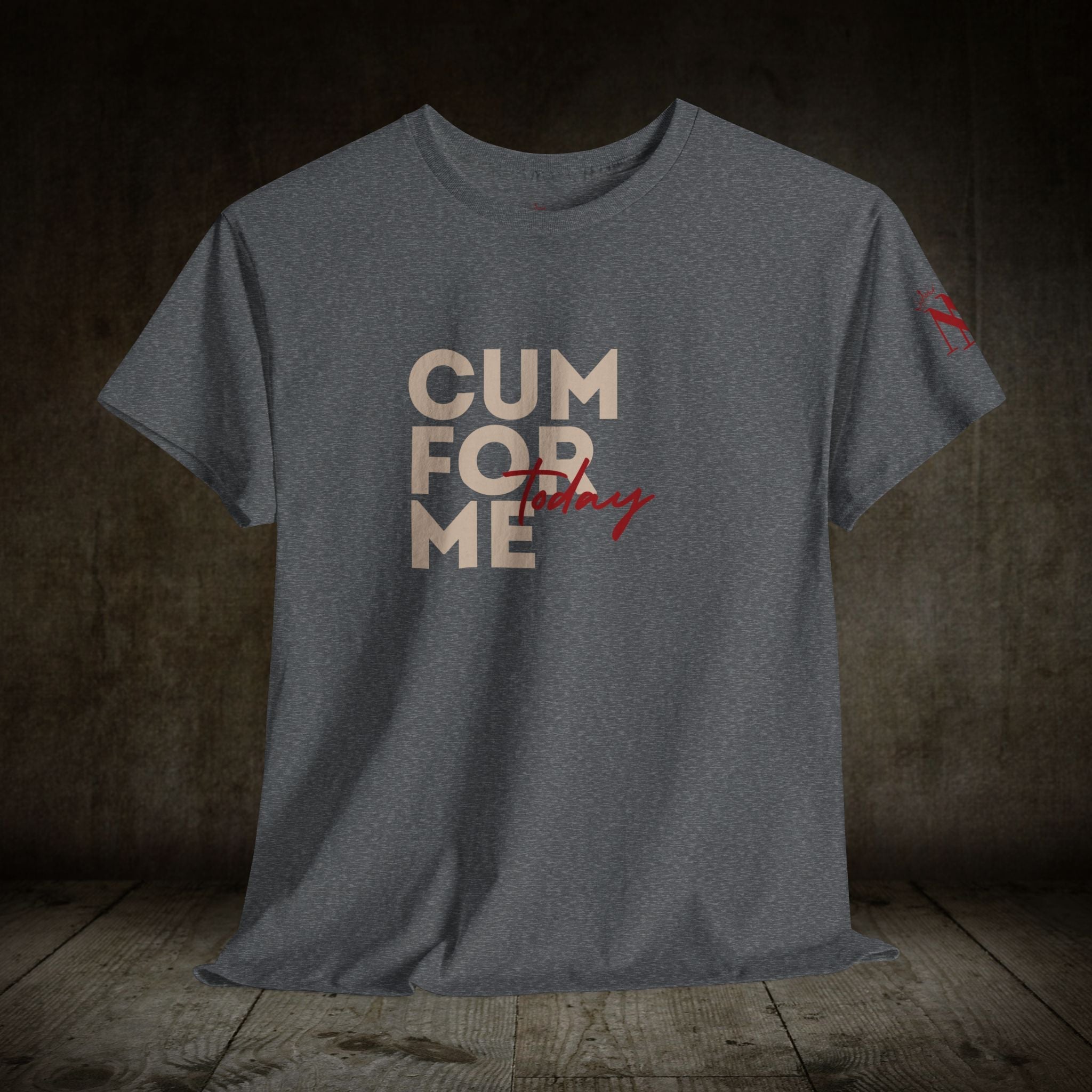 Cum For Me Today | Mix & Match 100% Cotton Unisex Fun-Flirty Lovers’ Tees