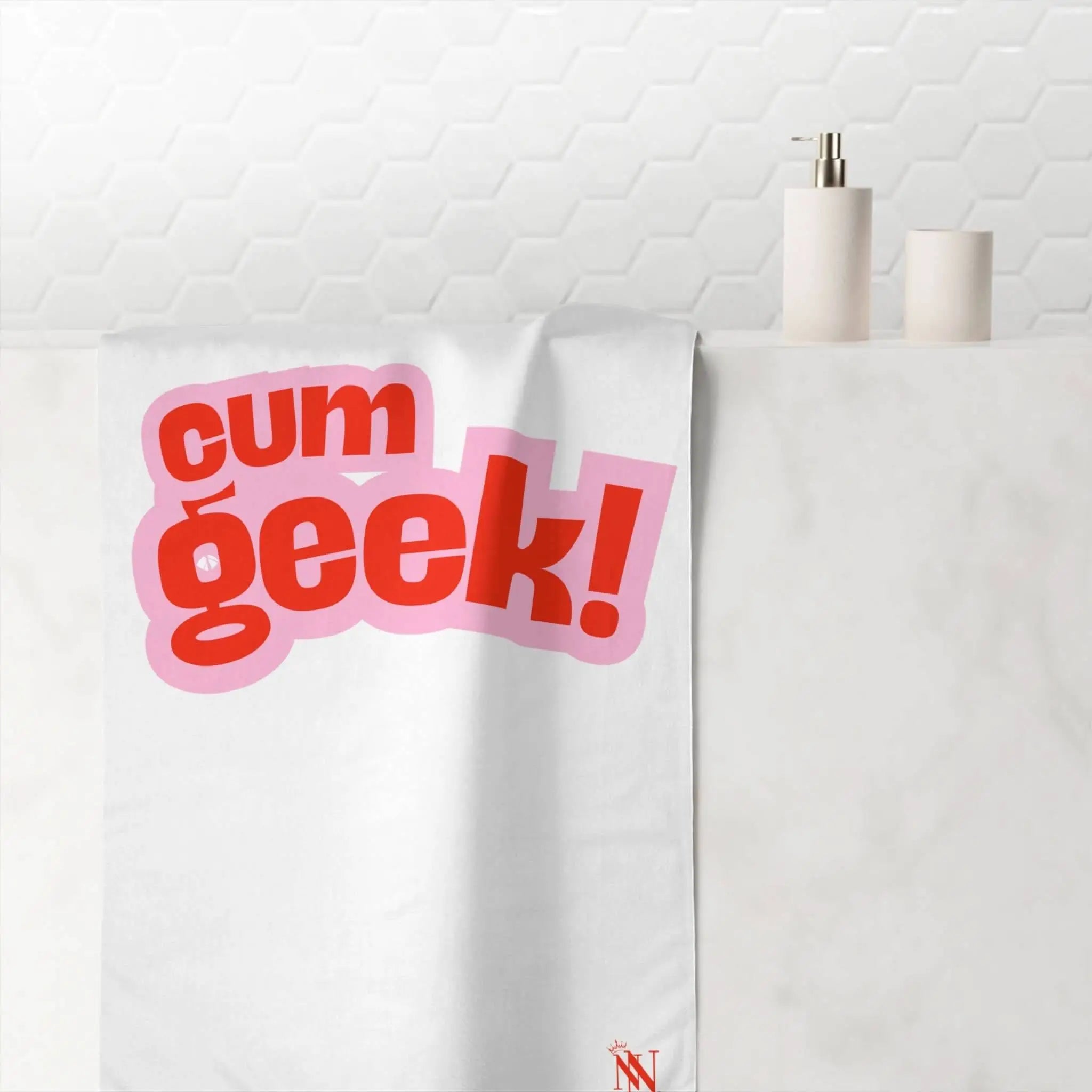 Cum Geek! | Mix & Match Naughty XL Fun-Flirty Lovers’ Towels