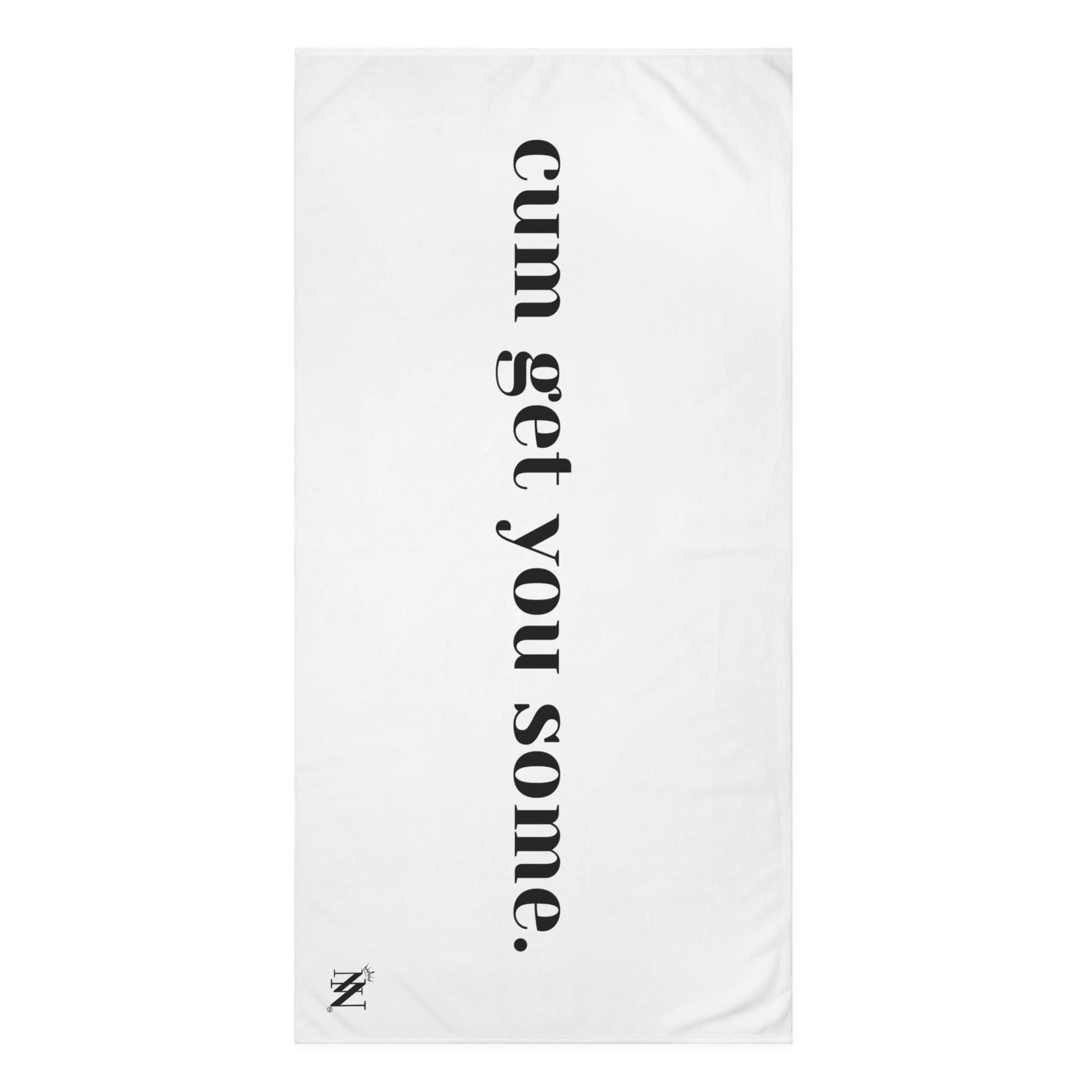 Cum Get You Some | Mix & Match Naughty XL Fun-Flirty Lovers’ Towels