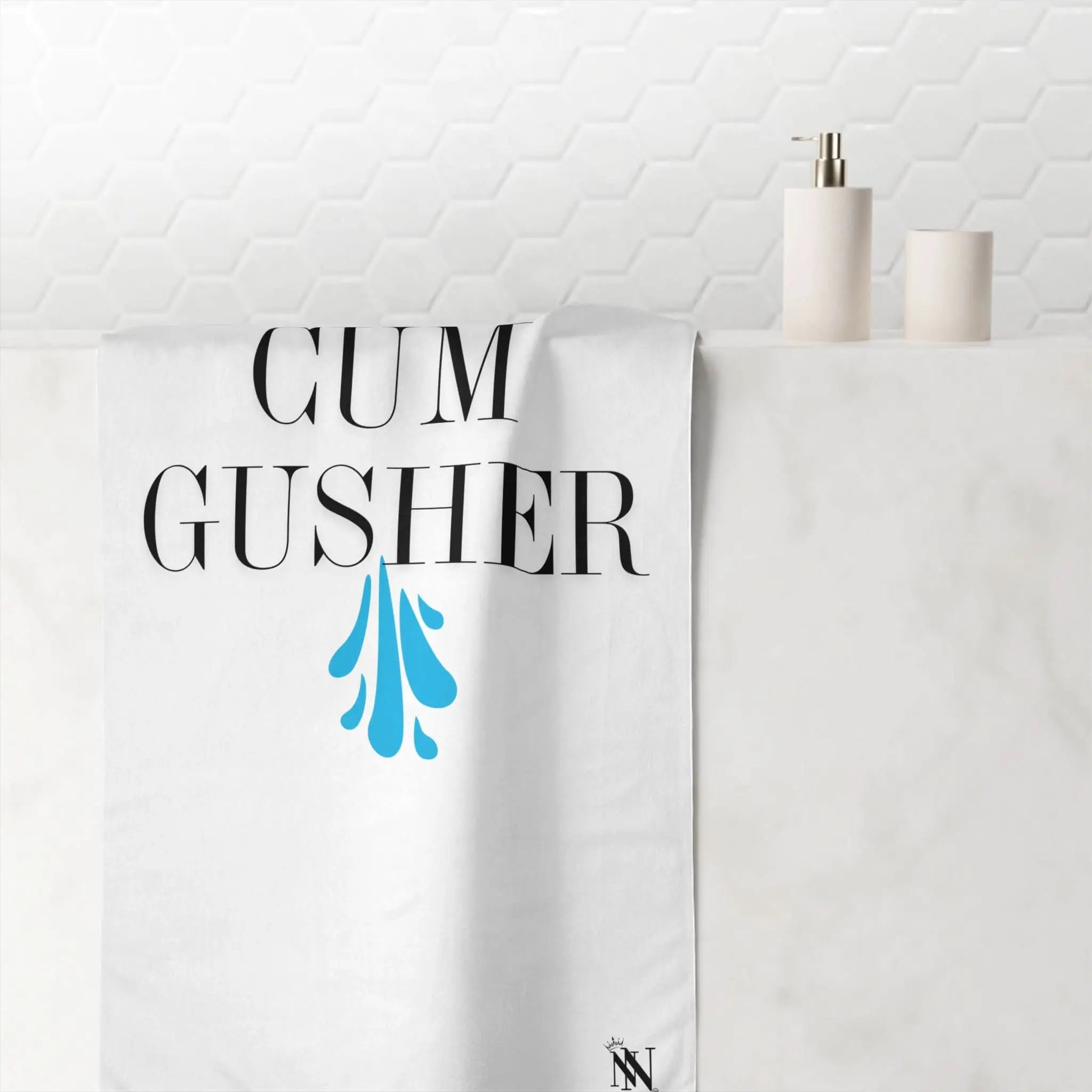 Cum Gusher | Mix & Match Naughty XL Fun-Flirty Lovers’ Towels