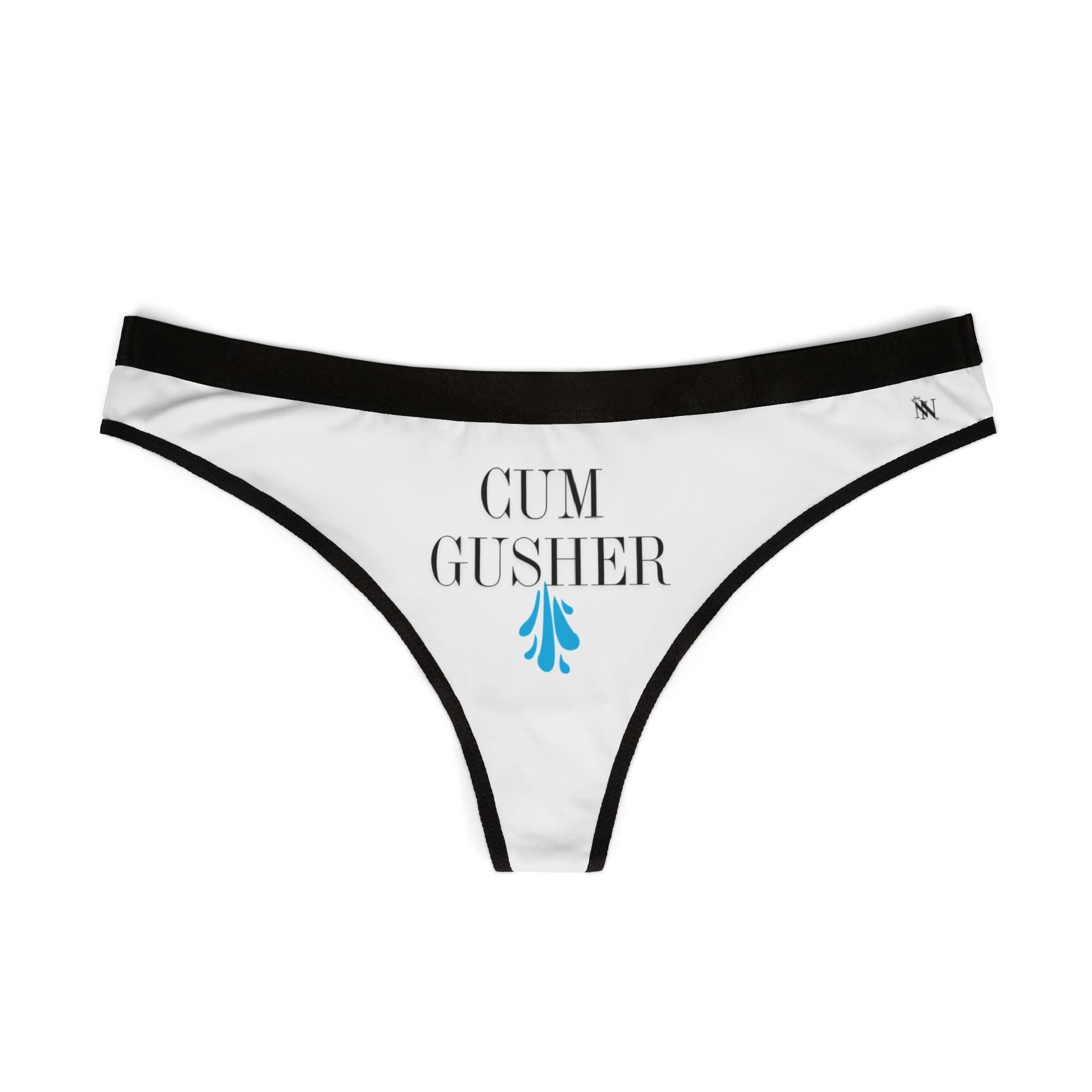 Cum Gusher | Mix & Match Women’s Fun-Flirty Lovers’ Thongs