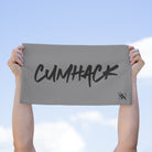 Cum Hack Grey | Mix & Match Soft Fun-Flirty Lovers’ Towels