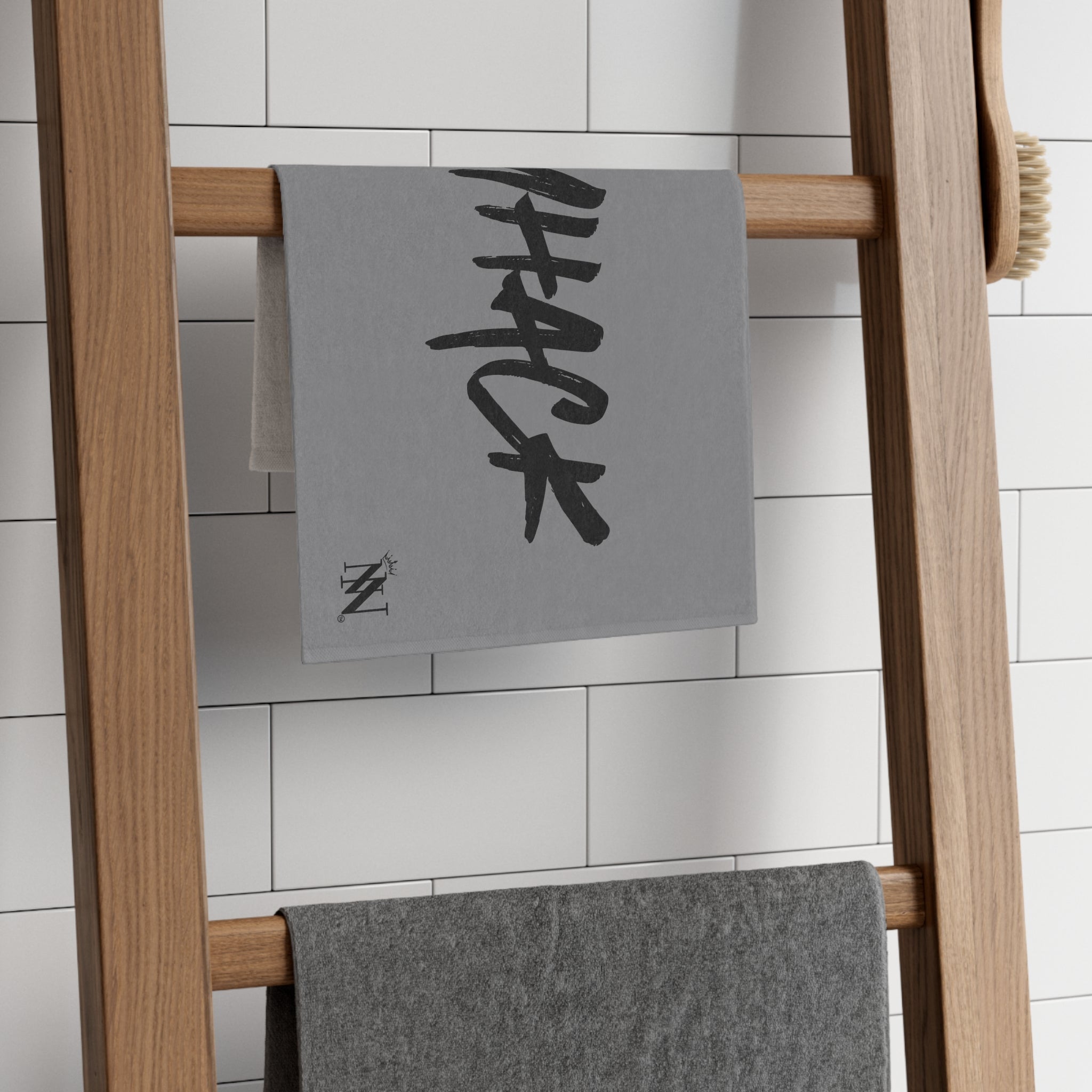 Cum Hack Grey | Mix & Match Soft Fun-Flirty Lovers’ Towels