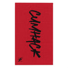 Cum Hack Red | Mix & Match Soft Fun-Flirty Lovers’ Towels