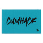 Cum Hack Teal | Mix & Match Soft Fun-Flirty Lovers’ Towels