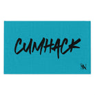Cum Hack Teal | Mix & Match Soft Fun-Flirty Lovers’ Towels