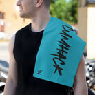 Cum Hack Teal | Mix & Match Soft Fun-Flirty Lovers’ Towels