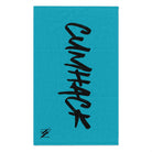 Cum Hack Teal | Mix & Match Soft Fun-Flirty Lovers’ Towels