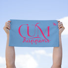 Cum Happens Light Blue | Mix & Match Soft Fun-Flirty Lovers’ Towels