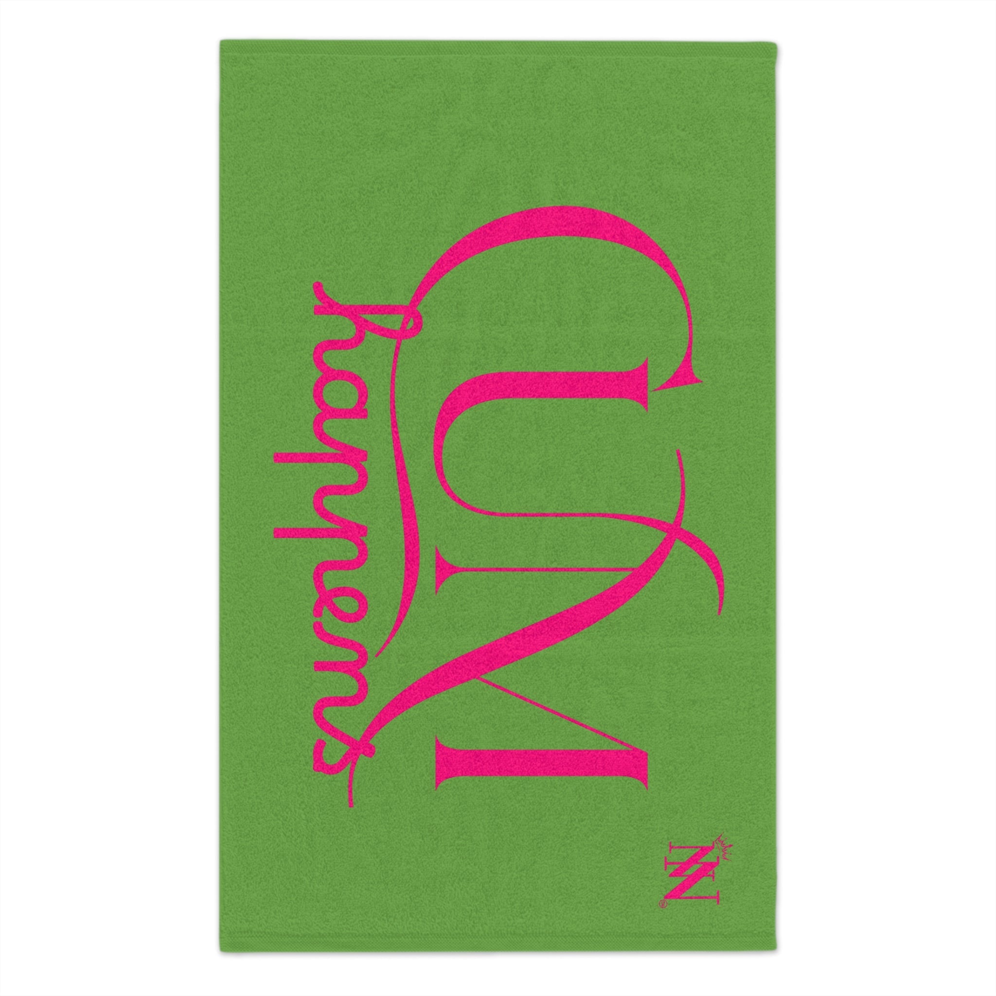 Cum Happens Light Green | Mix & Match Soft Fun-Flirty Lovers’ Towels