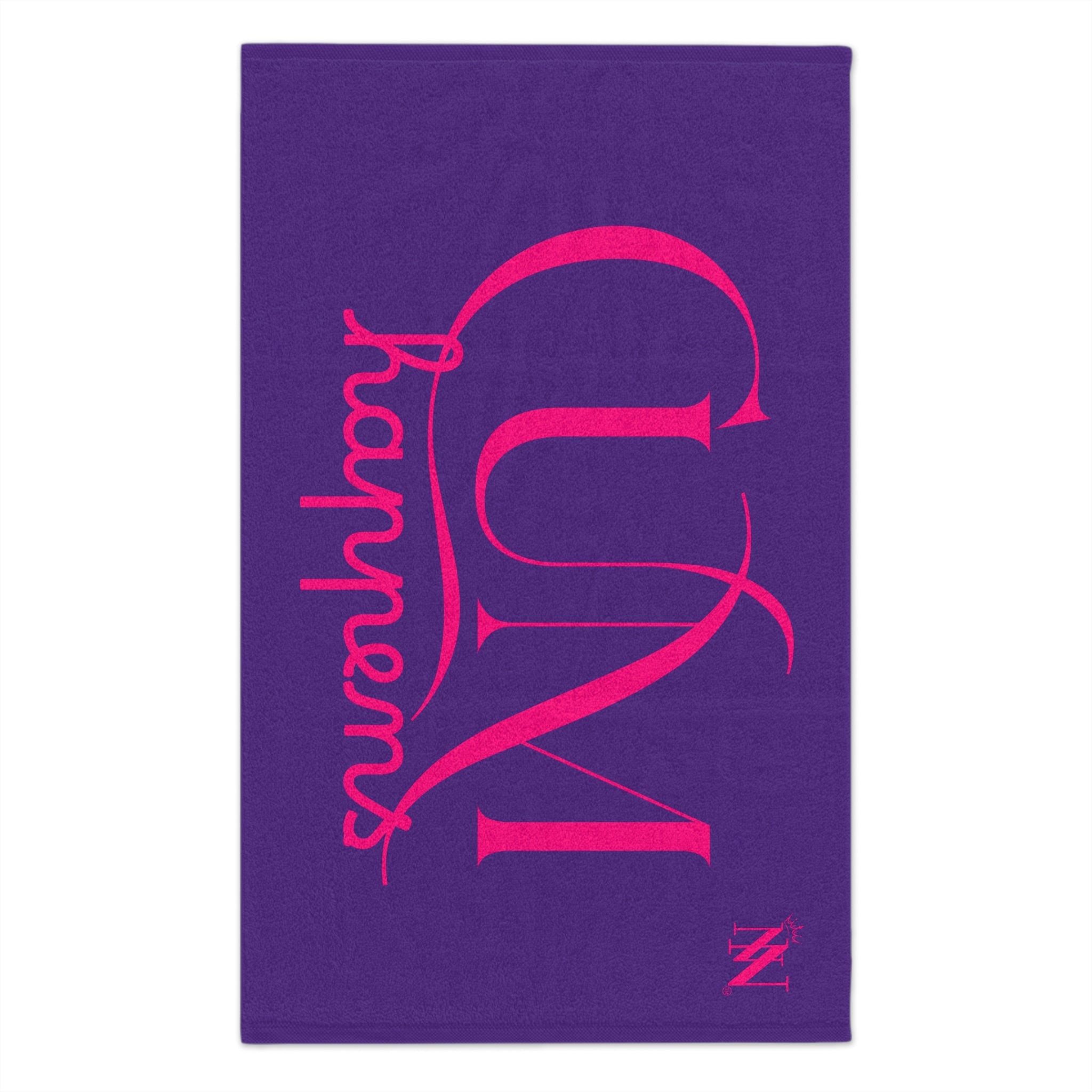 Cum Happens Purple | Mix & Match Soft Fun-Flirty Lovers’ Towels