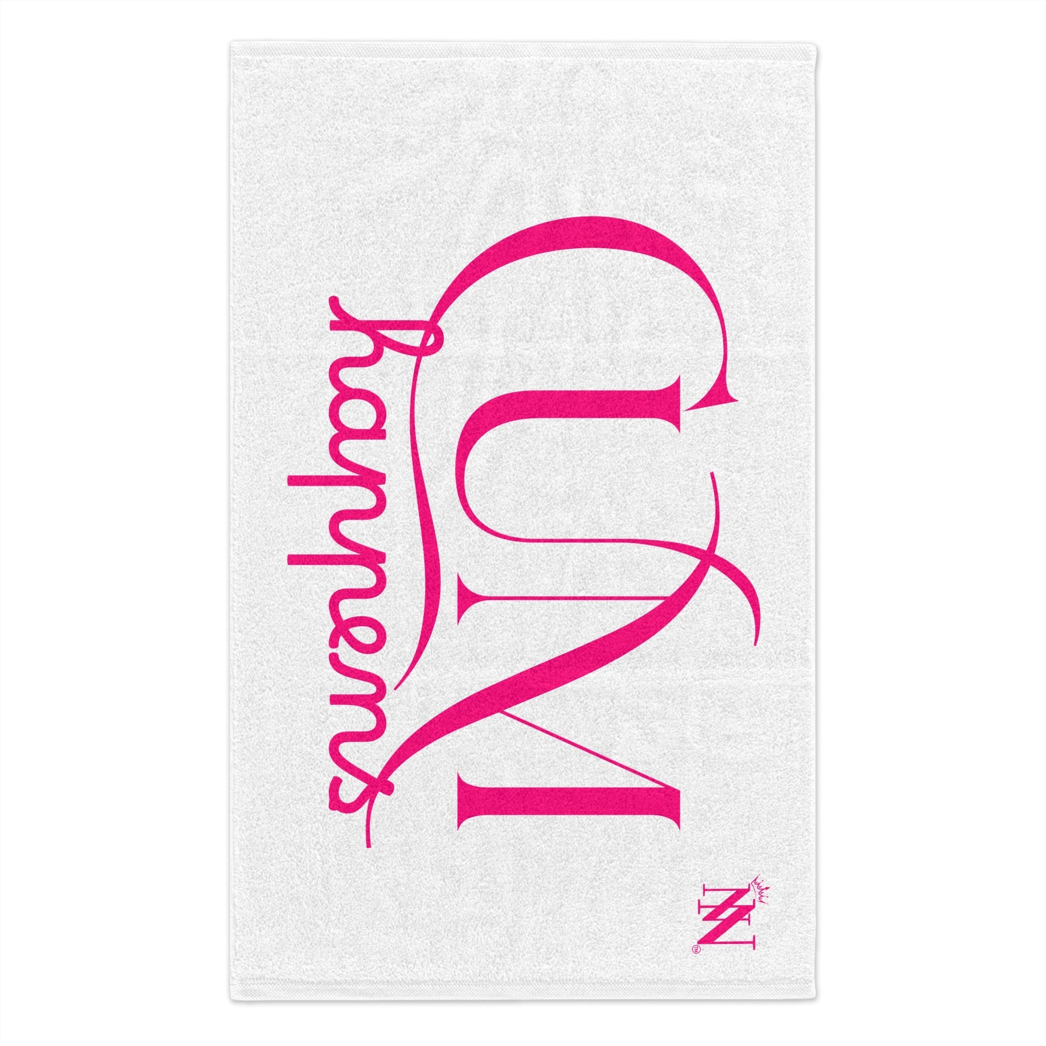 Cum Happens White | Mix & Match Soft Fun-Flirty Lovers’ Towels