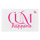 Cum Happens White | Mix & Match Soft Fun-Flirty Lovers’ Towels