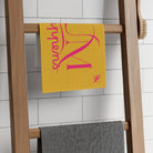Cum Happens Yellow | Mix & Match Soft Fun-Flirty Lovers’ Towels