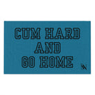 Cum Hard and Go Home Blue Mix & Match Soft Sex Towels | Naughty Lovers’ Gifts
