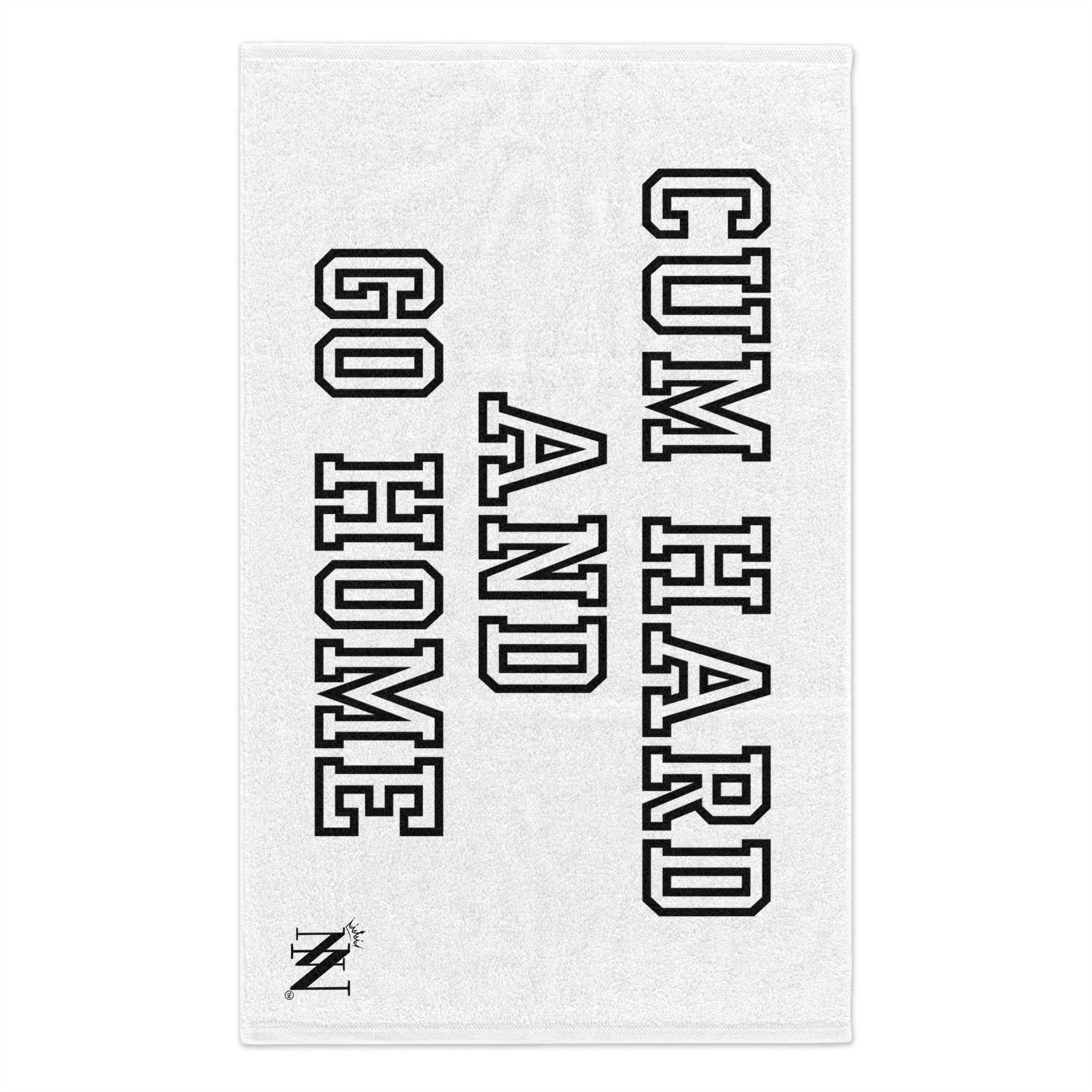 Cum Hard and Go Home | Mix & Match Soft Fun-Flirty Lovers’ Towels