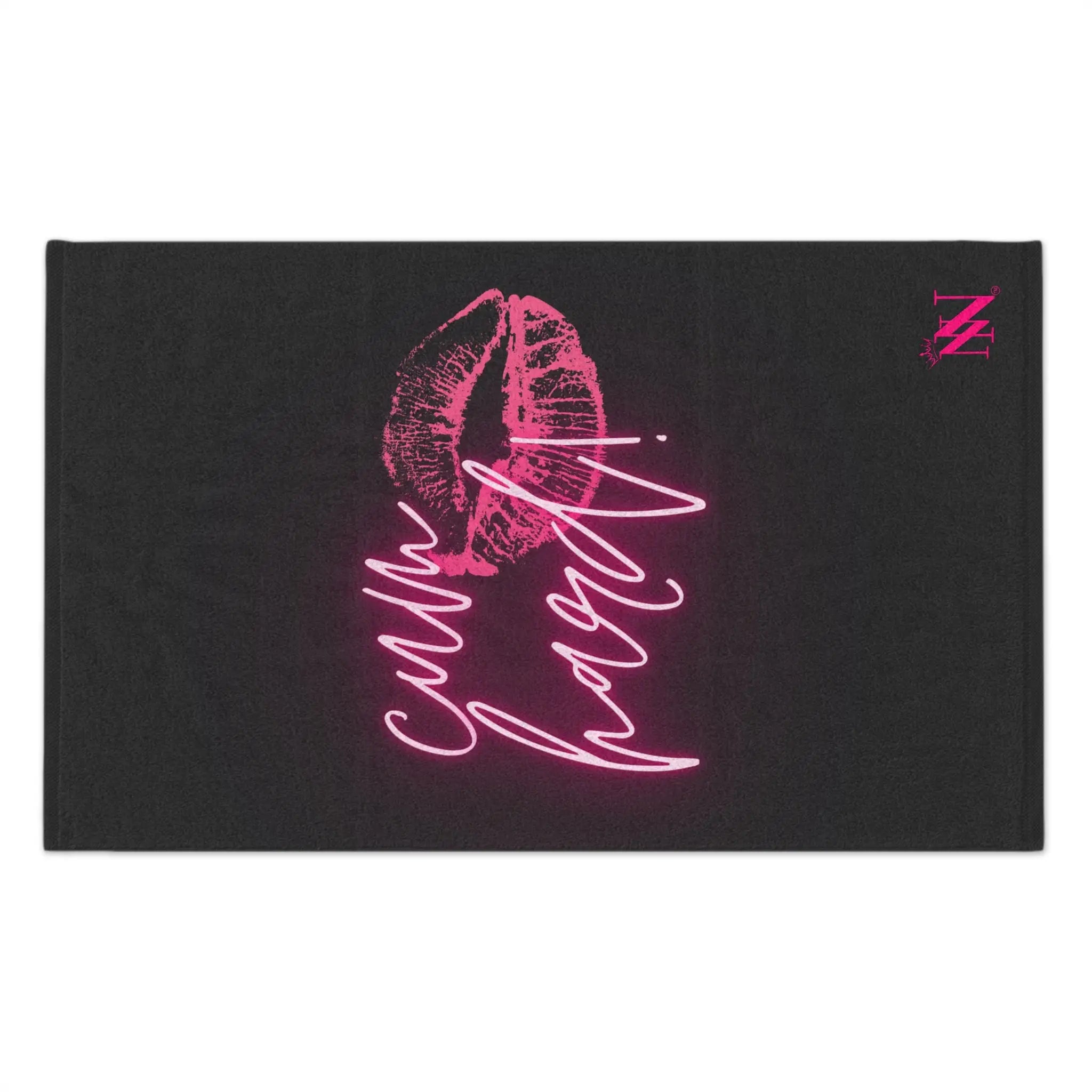 Cum Hard! Kiss Mark | Mix & Match Soft Fun-Flirty Lovers’ Towels