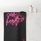 Cum Hard! Kiss Mark | Mix & Match XL Fun-Flirty Lovers’ Towels