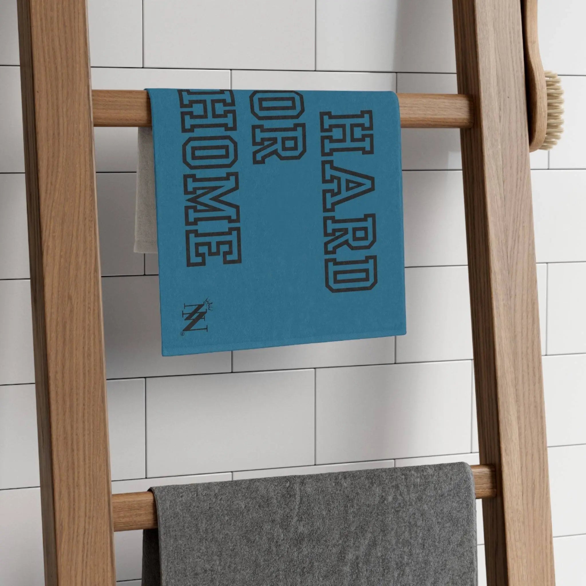 Cum Hard or Go Home Blue Mix & Match Soft Sex Towels | Naughty Lovers’ Gifts