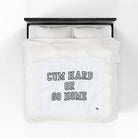Cum Hard or Go Home | Mix & Match Fun-Flirty Lovers’ Blankets