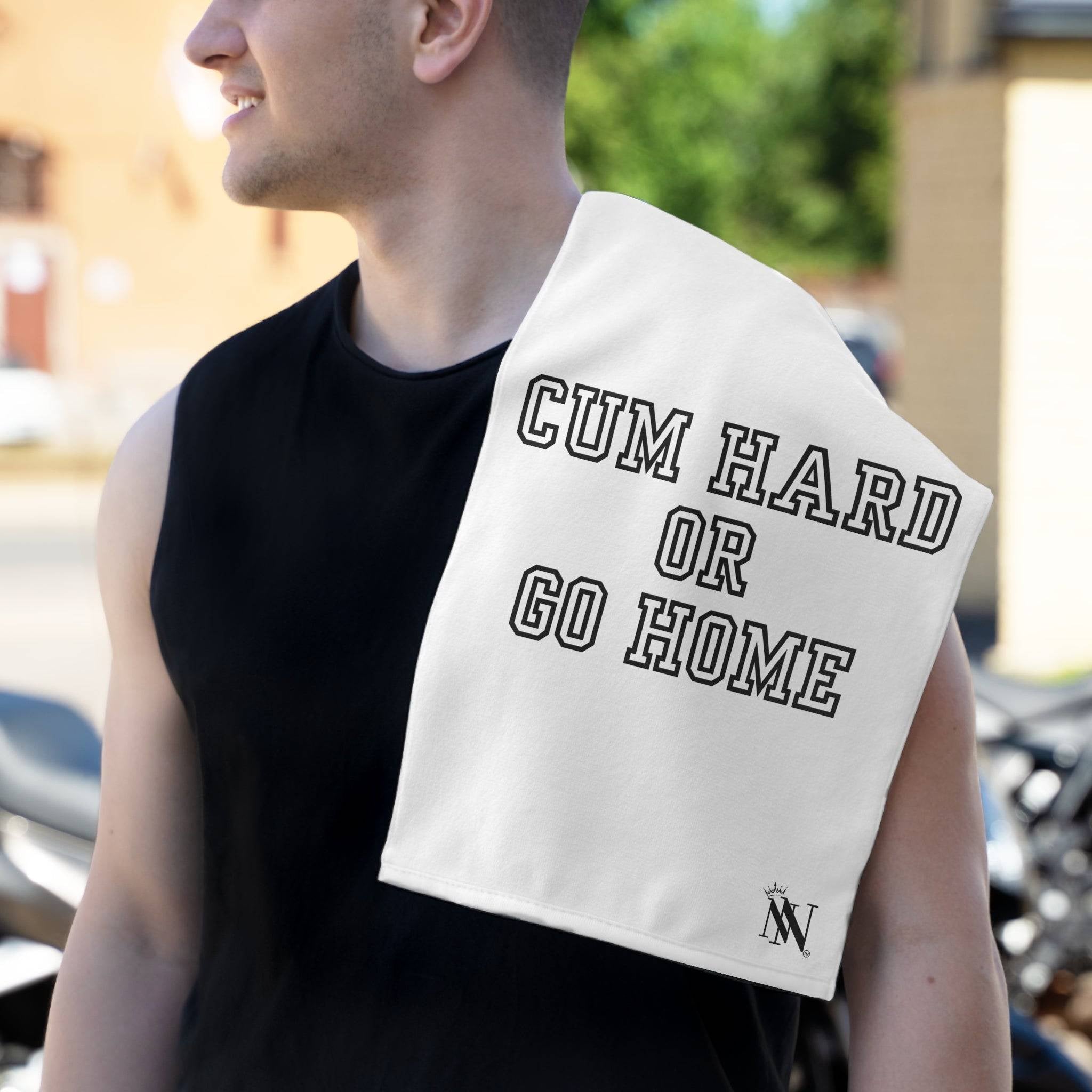 Cum Hard or Go Home | Mix & Match Soft Fun-Flirty Lovers’ Towels