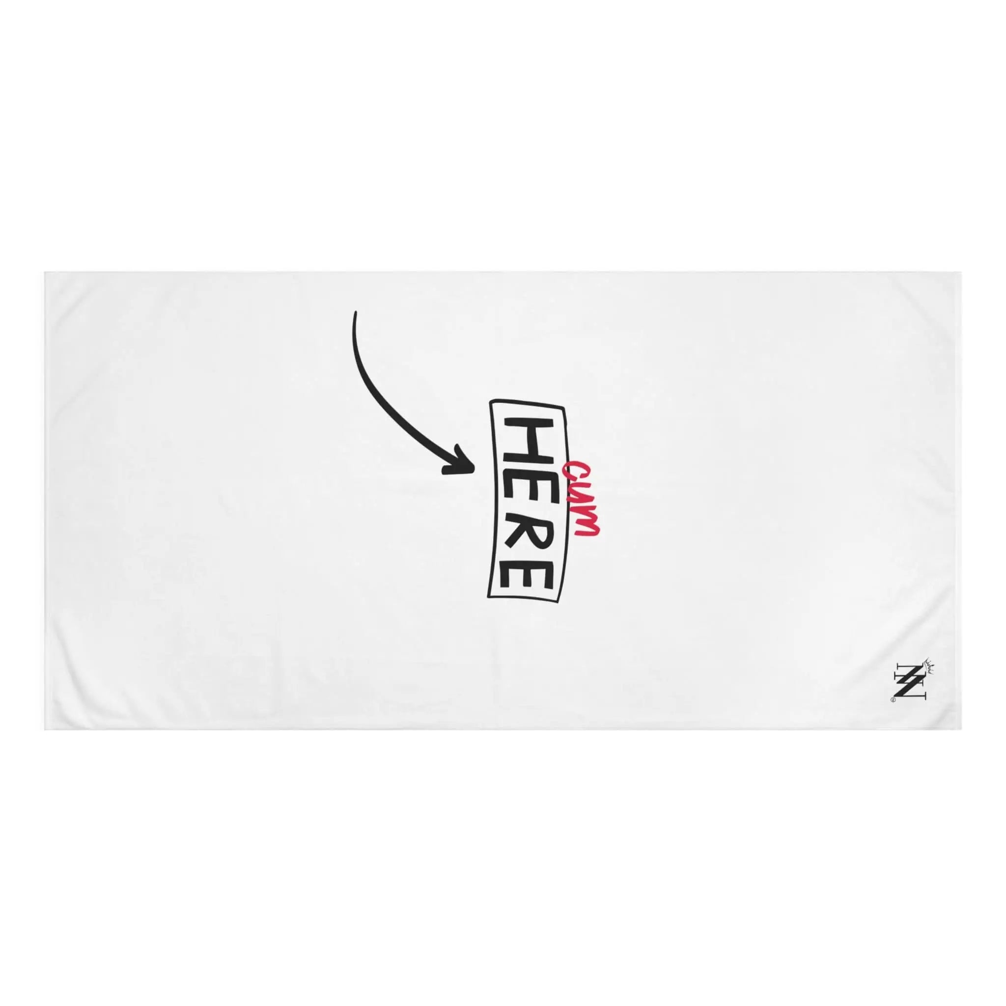 Cum Here | Mix & Match Naughty XL Fun-Flirty Lovers’ Towels